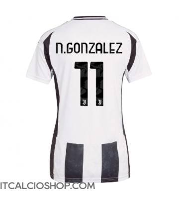Juventus Nicolas Gonzalez #11 Prima Maglia Femmina 2024-25 Manica Corta
